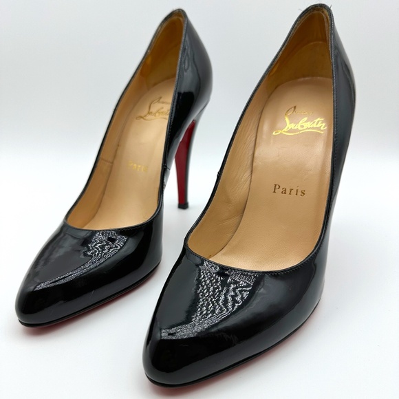Christian Louboutin Shoes - Christian Louboutin Decolette 868 patent pumps size 38